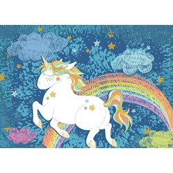 Ravensburger (19932) - "Happy Unicorn" - 1200 brikker puslespil