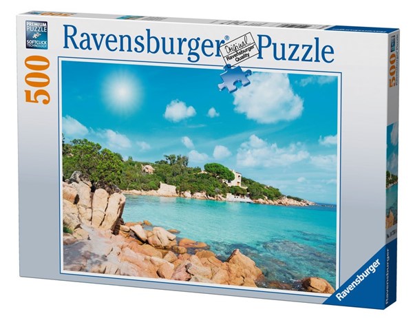 Ravensburger (14758) - "Sardinia" - 500 brikker puslespil