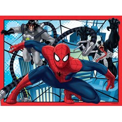 Ravensburger (07363) - "Spiderman" - 12 16 20 24 brikker puslespil