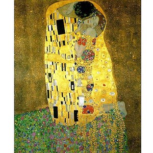 Piatnik (545962) - Gustav Klimt: "The Kiss" - 1000 brikker puslespil